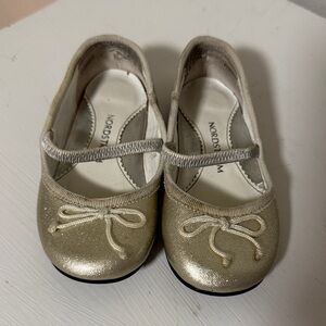 Nordstrom Kids Shimmering Gold Dress Shoes